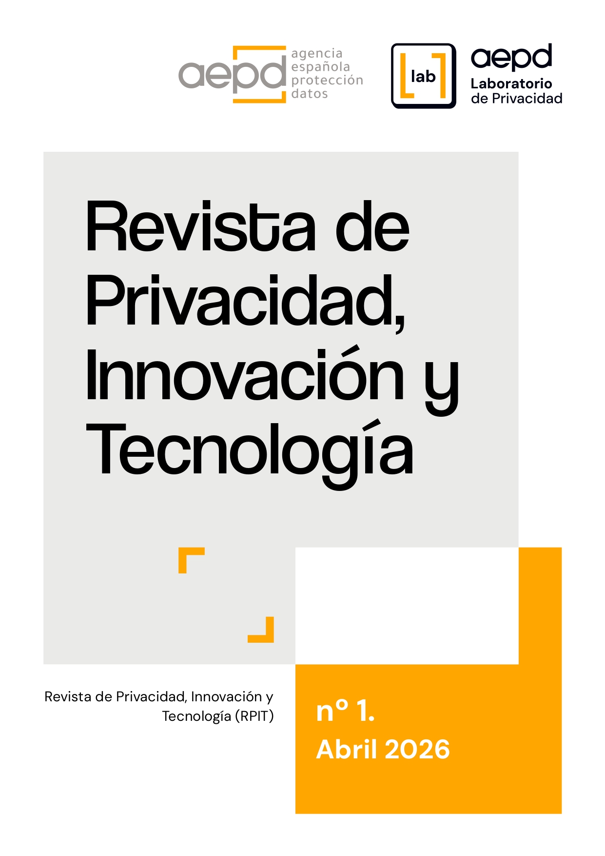 Portada Revista RPT número 1